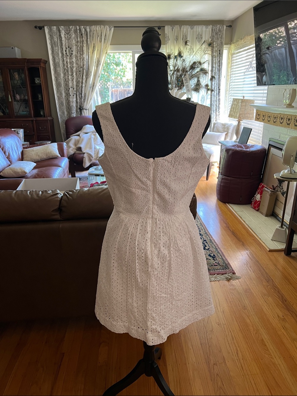 Vineyard Vines White Eyelet Dress